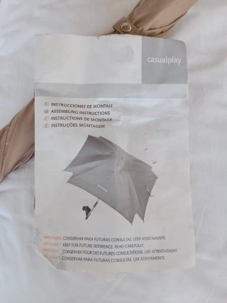 Sombrilla Casualplay Beige
