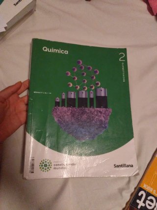 Libro de texto de química, Santillana, II bachille