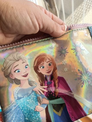 Mochila y estuche escolar Frozen