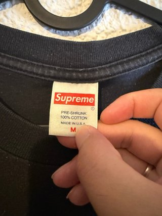 Camiseta Supreme Negra