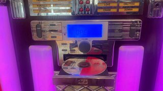 Jukebox Lauson CL130 Retro Premium Mando y Manual
