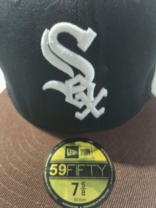 Gorra New Era Sox Chicago Negra y Marrón