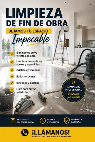 Limpieza fin de obra