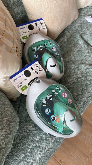 Máscara de buceo Decathlon Easybreath XS
