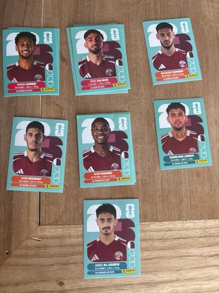 Pegatinas FIFA 2026 Qatar - Jugadores
