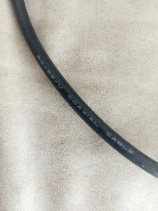 Cable Coaxial RCA Macho A RF Macho 1,5 Metros Toma