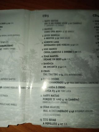 4 CD éxitos música latina