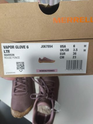 Zapatillas Merrell Glove 6 Barefoot Talla 36