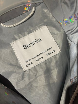 Chaqueta corta reflectante