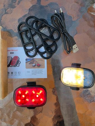 Juego Luces Bicicleta Q12