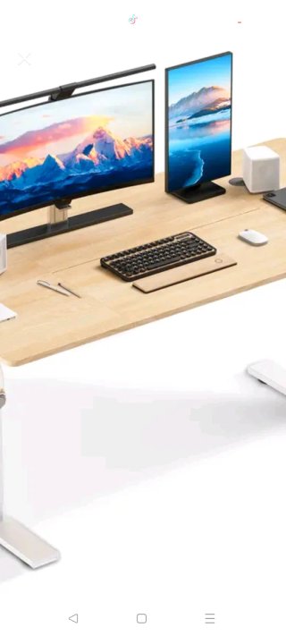 Mesa escritorio elevable eléctrica 140x60cm