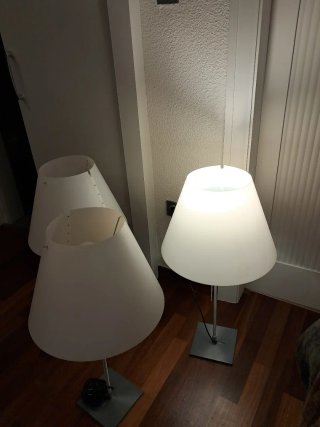 Lámparas de mesa blancas (3 unidades)