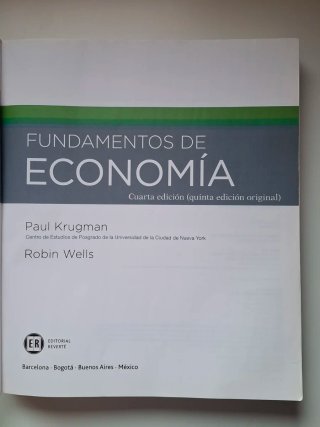 Libro fundamentos de economía