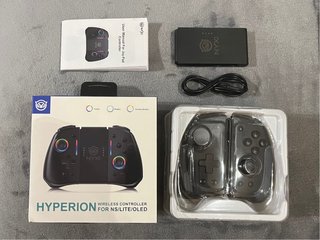 Mandos NYXI Hyperion para Switch +funda