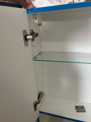 Mueble baño 2 puertas espejo