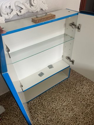 Mueble baño 2 puertas espejo