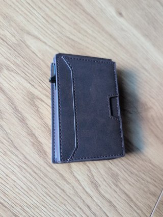 Cartera imantada imitación cuero hombre