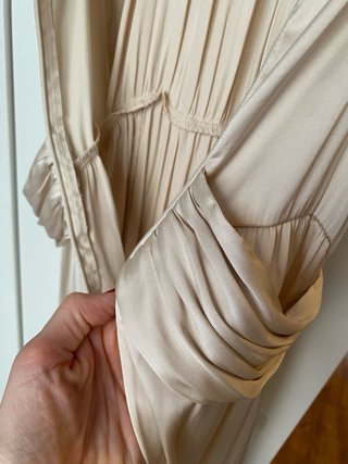 Vestido Zara Talla XS/34 Cuello Halter