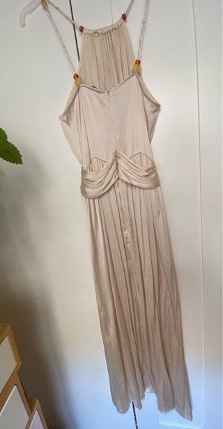 Vestido Zara Talla XS/34 Cuello Halter
