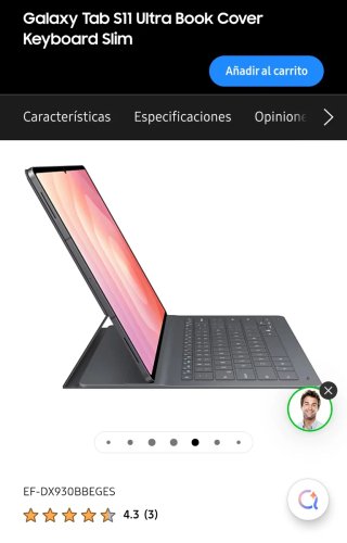 Funda Teclado Samsung EF-DX930 Tab S11 Ultra