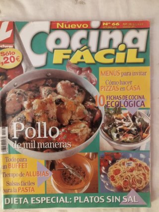 Revistas cocina y dvd master 24