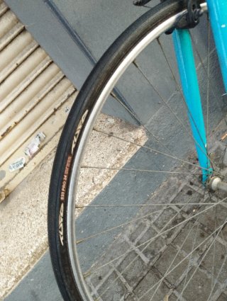 Bicicleta Fixie Azul