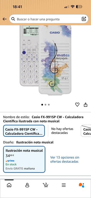 Calculadora Casio fx-991 SP CW Edición Especial