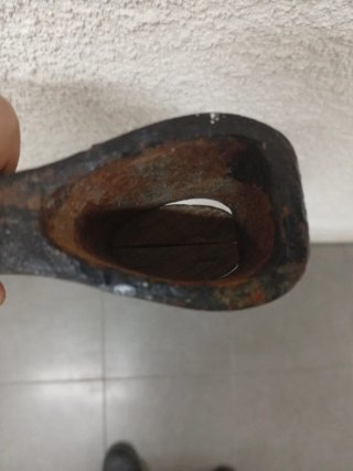 Hoja y palo de hacha