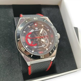 RELOJ MAREA 35357 NEGRO Y ROJO + CAJA