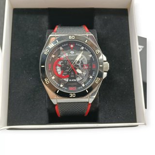 RELOJ MAREA 35357 NEGRO Y ROJO + CAJA
