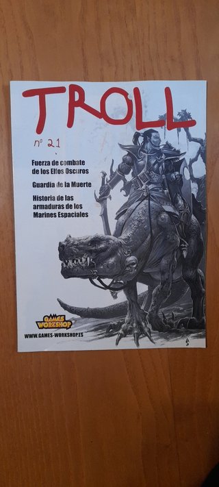Revista Troll nº 21 Games Workshop