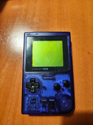 Game Boy Pocket Azul Transparente
