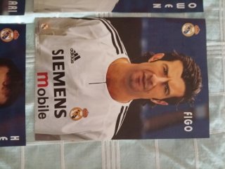 Posters de Futbol Real Madrid (Figo, Owen, Solari,