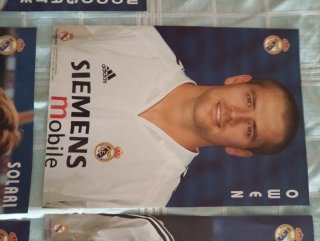 Posters de Futbol Real Madrid (Figo, Owen, Solari,
