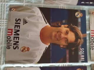 Posters de Futbol Real Madrid (Figo, Owen, Solari,