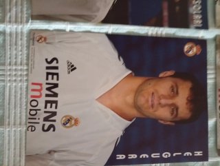 Posters de Futbol Real Madrid (Figo, Owen, Solari,