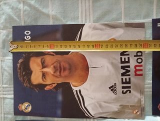 Posters de Futbol Real Madrid (Figo, Owen, Solari,