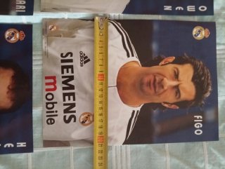 Posters de Futbol Real Madrid (Figo, Owen, Solari,