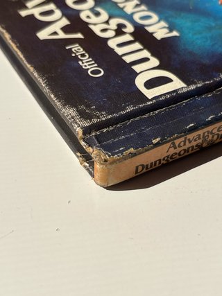 Advanced D&D Monster Manual TSR Gary Gygax