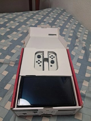 Nintendo Switch OLED Blanca