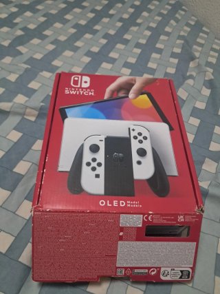 Nintendo Switch OLED Blanca