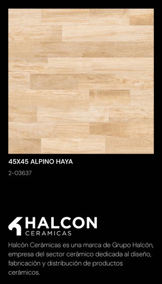 Gres Alpino Haya 45x45 - 1ª Calidad