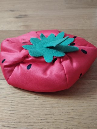 Disfraz de fresa para bebé (68cm)