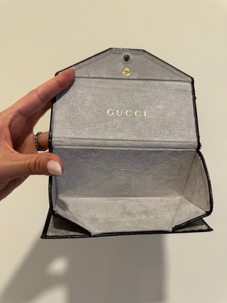 Estuche Gafas Plegable Gucci Marrón