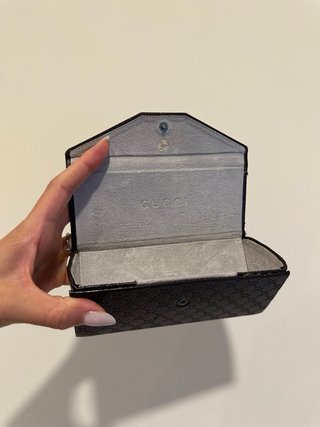 Estuche Gafas Plegable Gucci Marrón