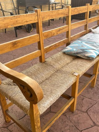 Conjunto de terraza madera