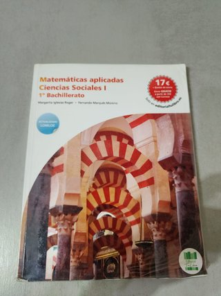 Libro Matematicas aplicadas ciencias sociales