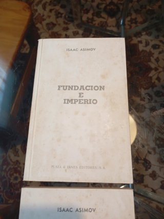 Lote 3 Libros Isaac Asimov - Saga Fundación (1ª Ed