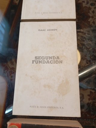 Lote 3 Libros Isaac Asimov - Saga Fundación (1ª Ed