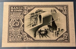 25 Pesetas España 1937 Banco del Comercio